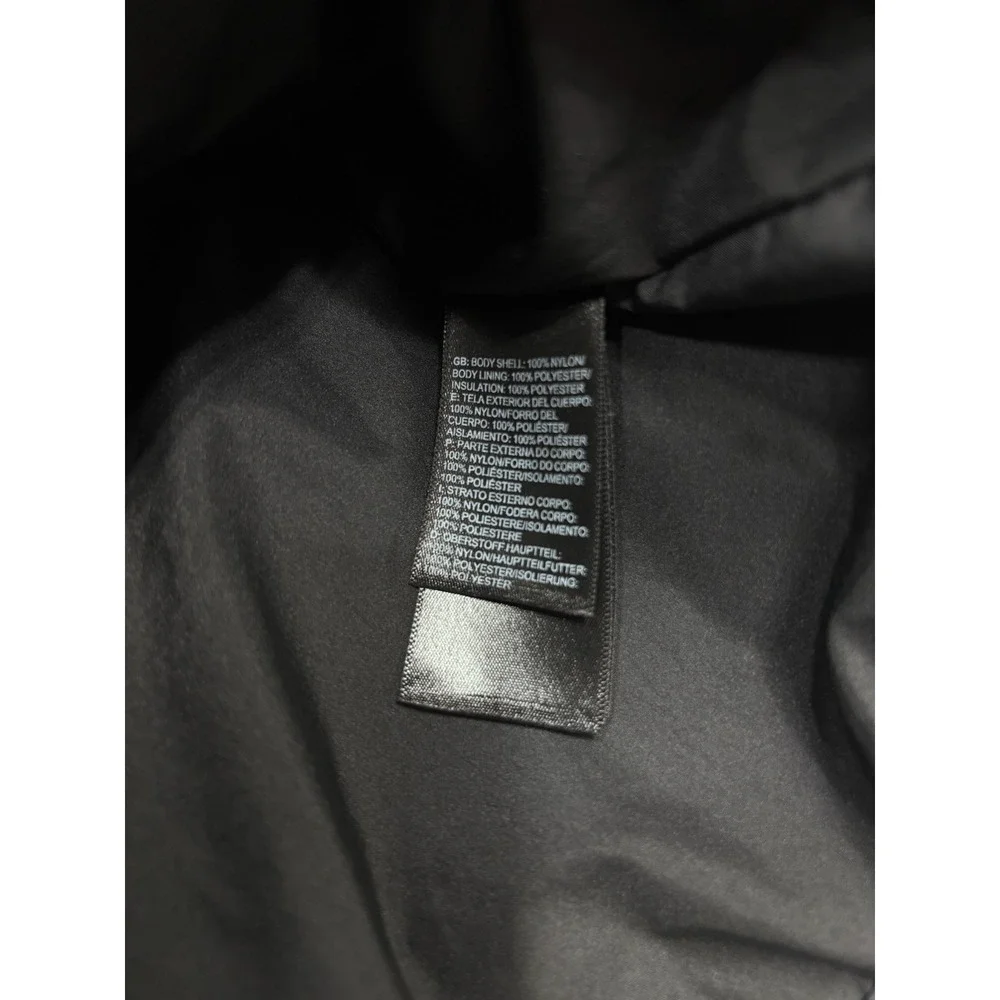 The North Face Thermoball Eco Puffer Jacket Mens Large Black Quilted Full Zip